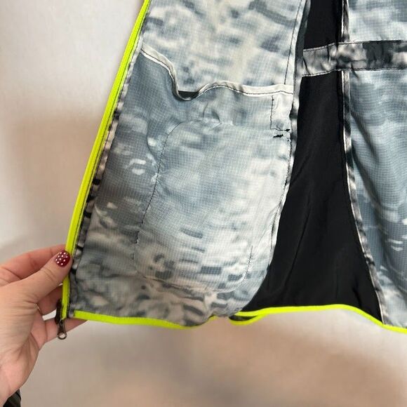 Nike Trail Kiger Full Zip Hooded Running Jacket Womens Medium Reflective Black - Picture 6 of 9